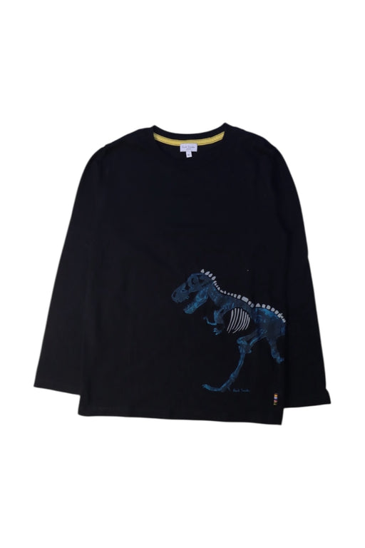 A Black Long Sleeve T Shirts from Paul Smith in size 8Y for boy. (Front View)