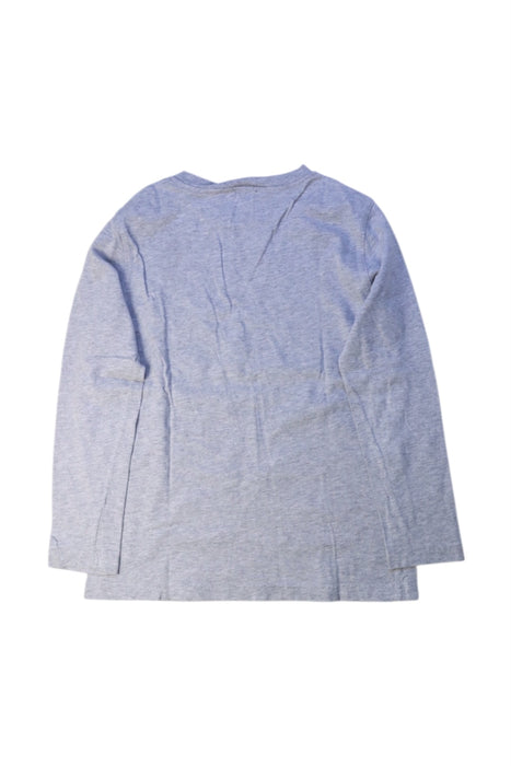 A Grey Long Sleeve T Shirts from Il Gufo in size 8Y for boy. (Back View)