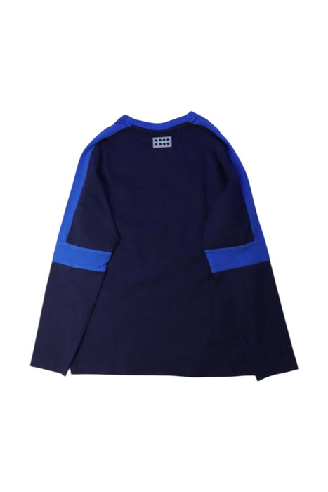 A Navy Long Sleeve T Shirts from Lego Wear in size 8Y for boy. (Back View)