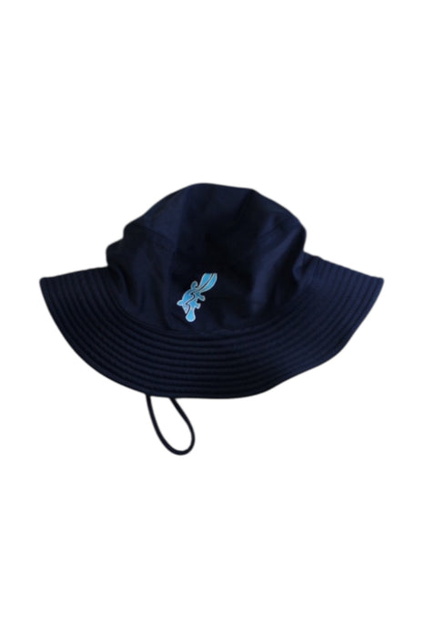 A Navy Sun Hats from Platypus in size 4T for boy. (Front View)