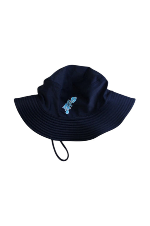 A Navy Sun Hats from Platypus in size 4T for boy. (Front View)