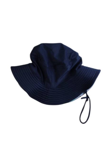 A Navy Sun Hats from Platypus in size 4T for boy. (Back View)