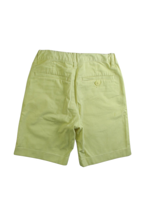 A Yellow Shorts from Crewcuts in size 6T for boy. (Back View)