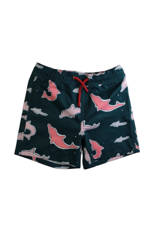 A Green Swim Shorts from Mazu in size 8Y for boy. (Front View)