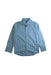 A Blue Long Sleeve Shirts from Crewcuts in size 8Y for boy. (Front View)