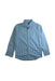 A Blue Long Sleeve Shirts from Crewcuts in size 8Y for boy. (Front View)