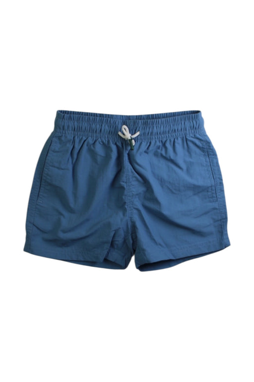 A Blue Shorts from Petites Pommes in size 8Y for boy. (Front View)