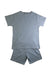 A Blue Pyjama Sets from Petit Bateau in size 10Y for boy. (Back View)