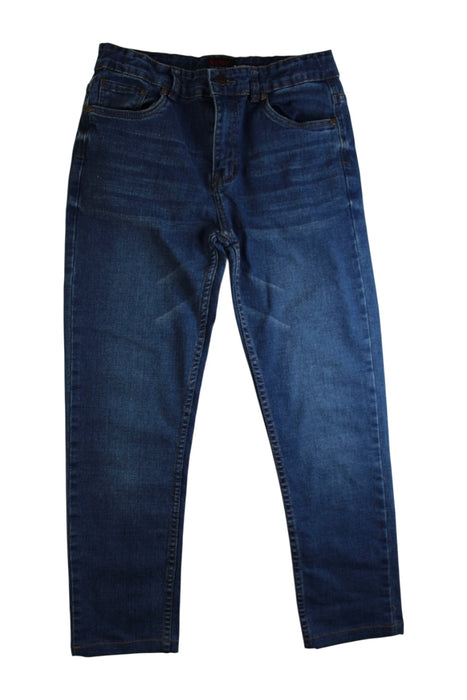 A Blue Jeans from Kickers in size 12Y for girl. (Front View)