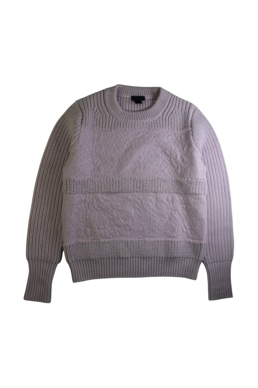 A Grey Knit Sweaters from J.Crew in size 12Y for girl. (Front View)
