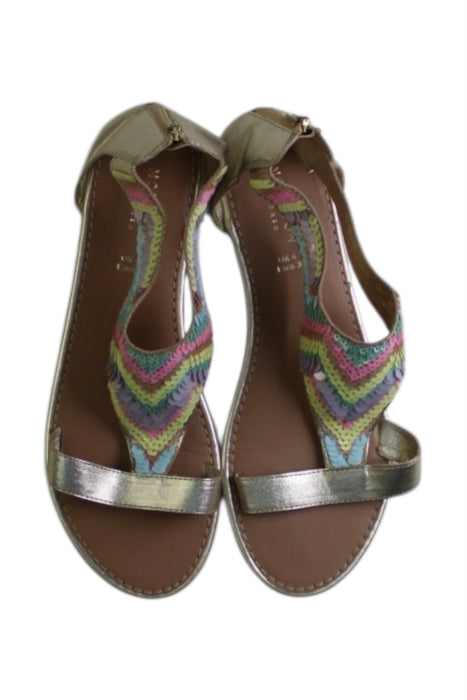 A Multicolour Sandals from Monsoon in size 12Y for girl. (Back View)