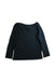 A Navy Long Sleeve Tops from Bonpoint in size 4T for girl. (Back View)
