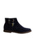 A Navy Casual Boots from Pom d’Api in size 6T for girl. (Front View)