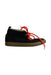 A Black Sneakers from Jacadi in size 5T for boy. (Front View)