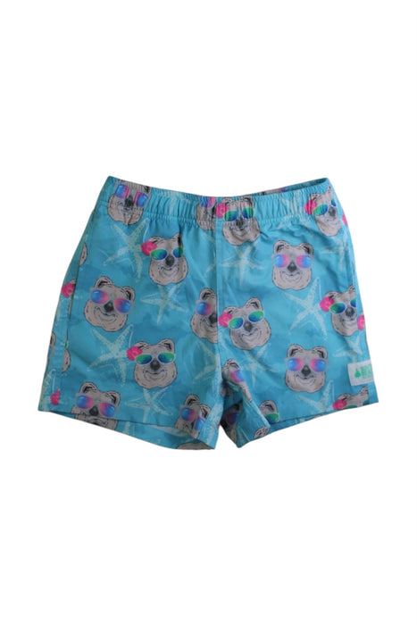 A Blue Swim Shorts from South Beach Boardies in size 8Y for girl. (Front View)