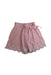 A Pink Shorts from Gingersnaps in size 8Y for girl. (Front View)