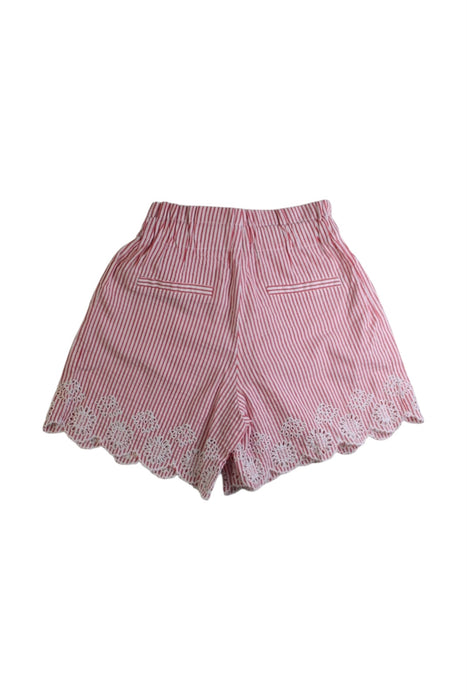 A Pink Shorts from Gingersnaps in size 8Y for girl. (Back View)