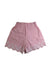 A Pink Shorts from Gingersnaps in size 8Y for girl. (Back View)