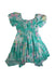 A Multicolour Short Sleeve Dresses from Monsoon in size 6T for girl. (Back View)