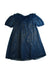 A Multicolour Short Sleeve Dresses from Monsoon in size 6T for girl. (Back View)