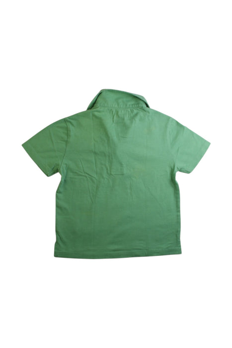 A Green Long Sleeve Shirts from Polo Ralph Lauren in size 3T for girl. (Back View)
