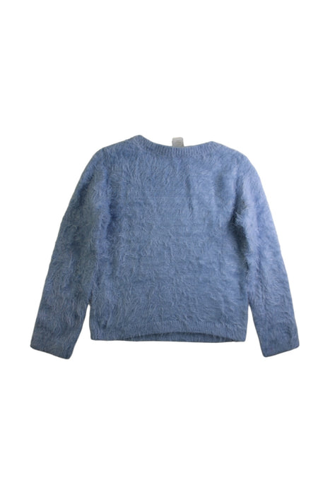 A Blue Knit Sweaters from Monsoon in size 7Y for girl. (Back View)