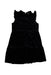 A Black Sleeveless Dresses from Crewcuts in size 6T for girl. (Front View)