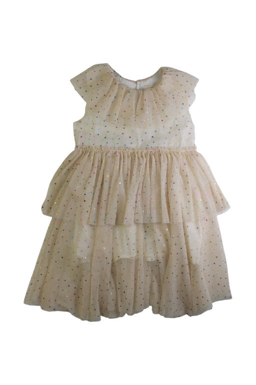 A Multicolour Sleeveless Dresses from Konges Sløjd in size 4T for girl. (Front View)