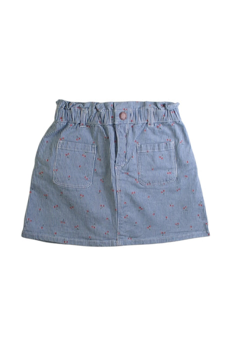 A Blue Short Skirts from Vertbaudet in size 7Y for girl. (Front View)