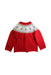 A Red Cardigans from Boden in size 4T for girl. (Back View)