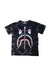 A Black Short Sleeve T Shirts from Bape by A Bathing Ape in size 7Y for boy. (Front View)