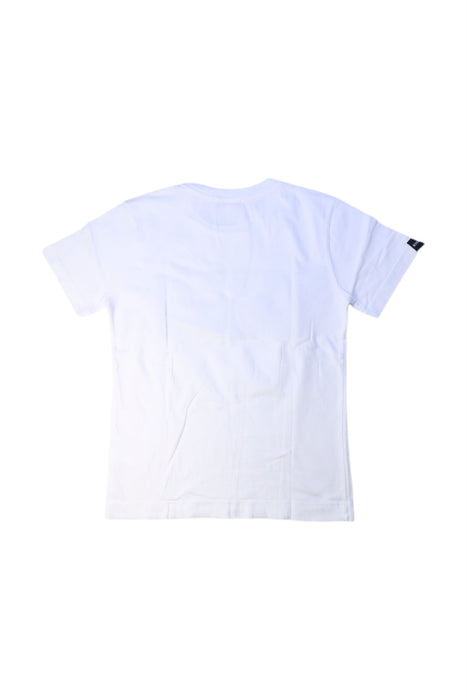 A White Short Sleeve T Shirts from MSGM in size 8Y for boy. (Back View)