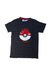A Black Short Sleeve T Shirts from Fabric Flavours in size 7Y for boy. (Front View)