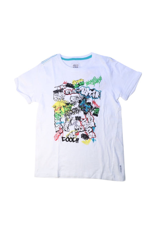 A Multicolour Short Sleeve T Shirts from Armani in size 8Y for boy. (Front View)