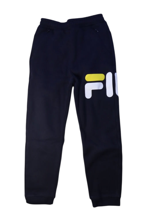 A Navy Sweatpants from Fila in size 10Y for boy. (Front View)