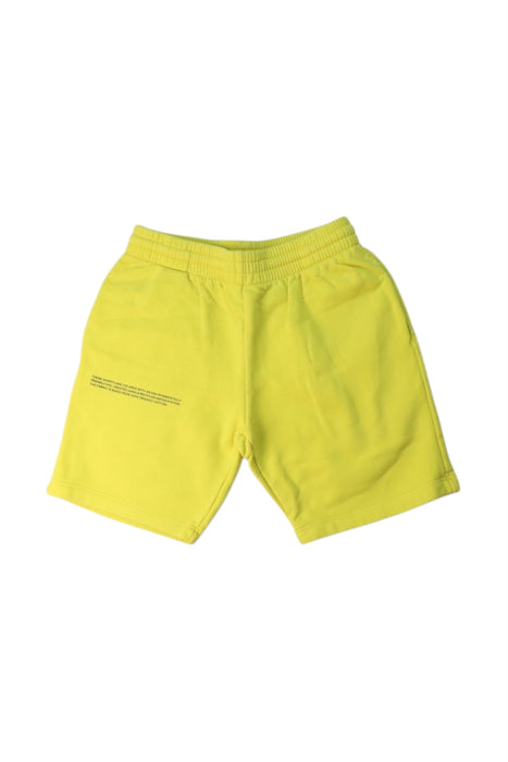 A Yellow Shorts from Pangaia in size 7Y for neutral. (Front View)