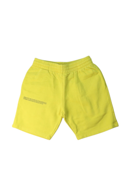 A Yellow Shorts from Pangaia in size 7Y for neutral. (Front View)