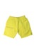 A Yellow Shorts from Pangaia in size 7Y for neutral. (Front View)