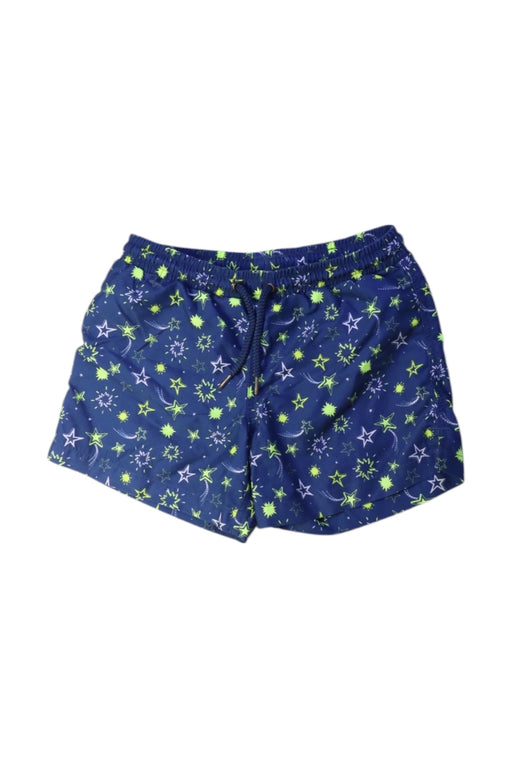 A Navy Swim Shorts from Sunuva in size 5T for boy. (Front View)