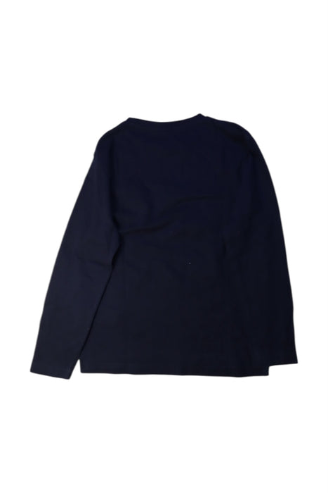 A Black Long Sleeve T Shirts from Nukutavake in size 8Y for boy. (Back View)