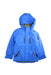 A Blue Ski Jackets from Lands' End in size 7Y for boy. (Front View)