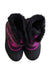 A Pink Winter Boots from Sorel in size 6T for girl. (Back View)
