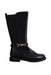 A Black Casual Boots from Lelli Kelly in size 7Y for girl. (Front View)