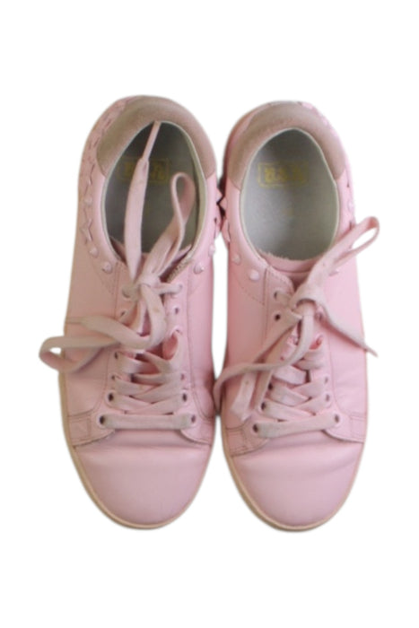 A Pink Sneakers from Ash in size 10Y for girl. (Back View)