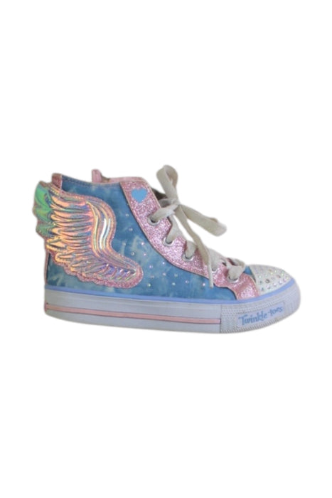 A Multicolour Sneakers from Skechers in size 6T for girl. (Front View)