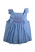 A Blue Sleeveless Tops from Jacadi in size 8Y for girl. (Front View)