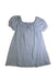 A Blue Short Sleeve Dresses from Crewcuts in size 7Y for girl. (Front View)