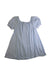 A Blue Short Sleeve Dresses from Crewcuts in size 7Y for girl. (Back View)