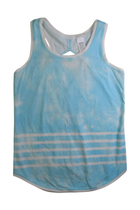 A Blue Sleeveless Tops from Ivivva in size 7Y for girl. (Front View)