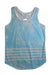 A Blue Sleeveless Tops from Ivivva in size 7Y for girl. (Front View)